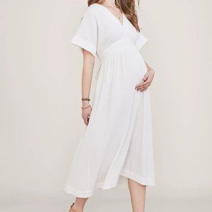 HATCH Maternity - The Carolina Dress - Size O - White